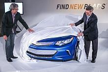 Der neue Chevrolet Volt kommt 2016. Foto: GM/dpp-AutoReporter